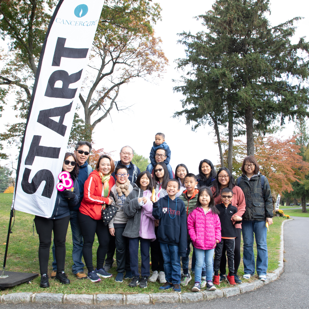 Group at the start line