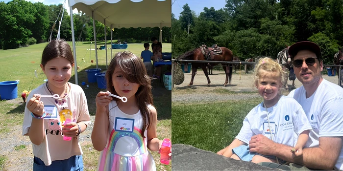 Families participating in our Healing Hearts Family Bereavement Camp in June 2026